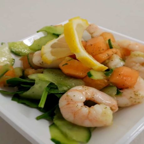 Salade de crevettes